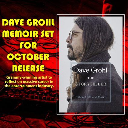 Dave Grohl Memoir Due In October - White Rabbit Recommends